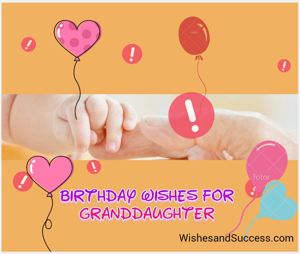 Happy Birthday Wishes for Grand Daughter