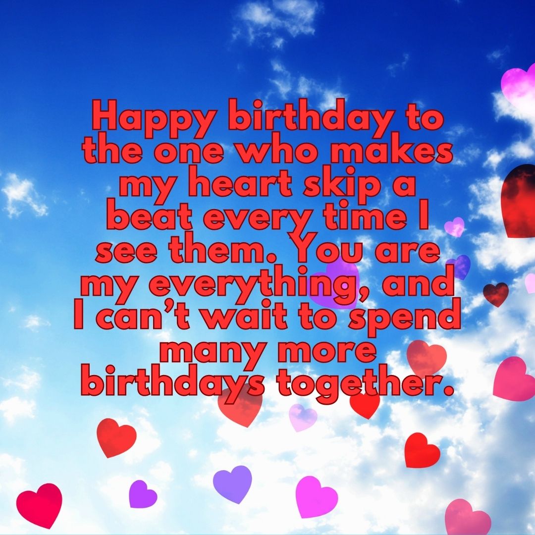 Romantic Birthday Messages for Your Significant Other