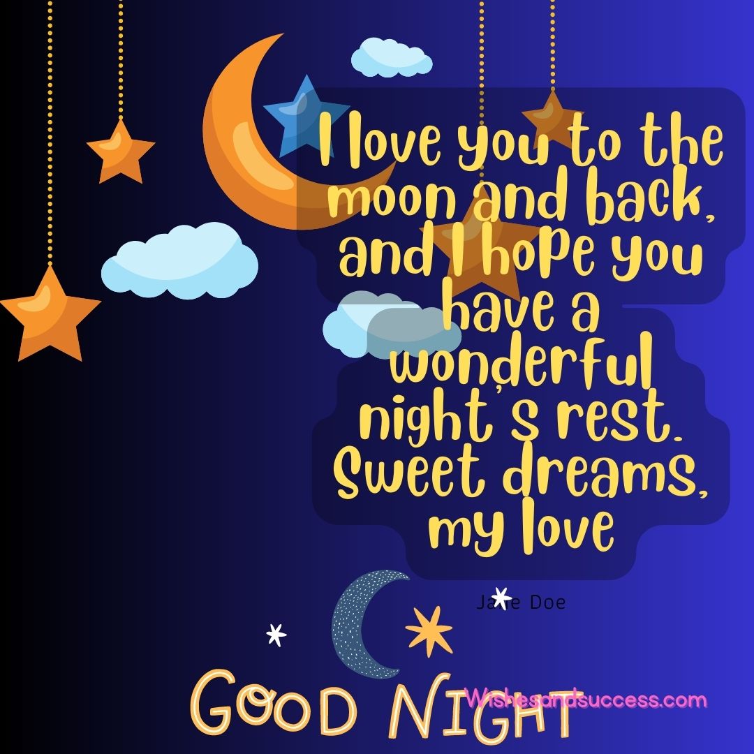 Cute Good Night Messages for Him or Her